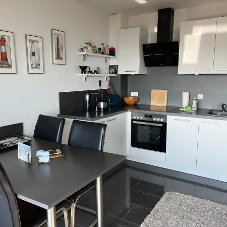 Апартаменты Woogetraum - Traumwohnung Mit Meerblick Direkt Am Вангероге
