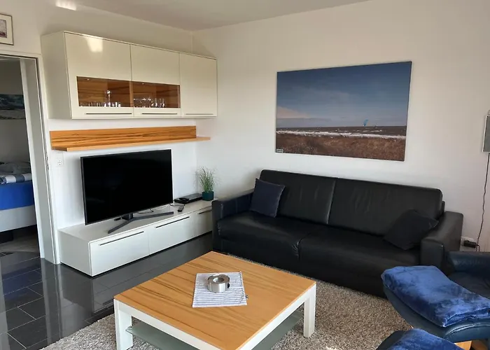 Апартаменты Woogetraum - Traumwohnung Mit Meerblick Direkt Am Вангероге