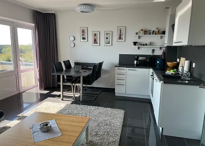 Апартаменты Woogetraum - Traumwohnung Mit Meerblick Direkt Am Вангероге